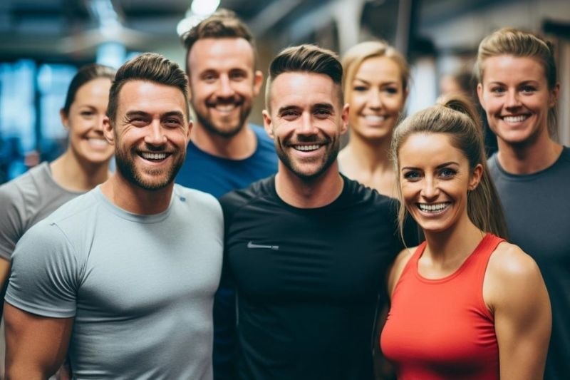 fitnessapparatuur en bewegen voor bereiken fitnessdoelen