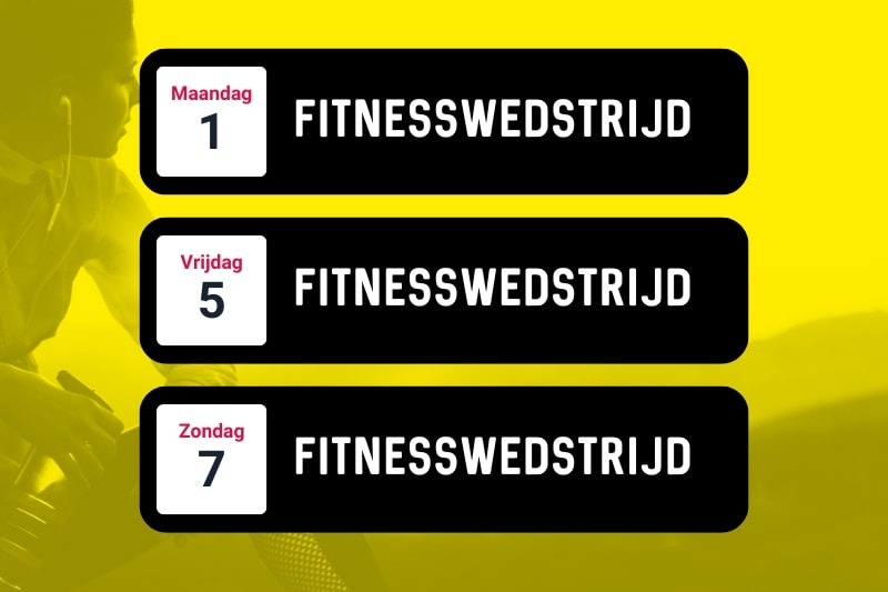 Fitnesswedstrijden