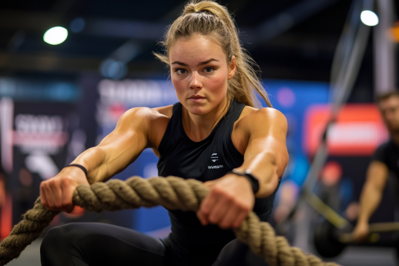 vrouwen krachttraining wedstrijden