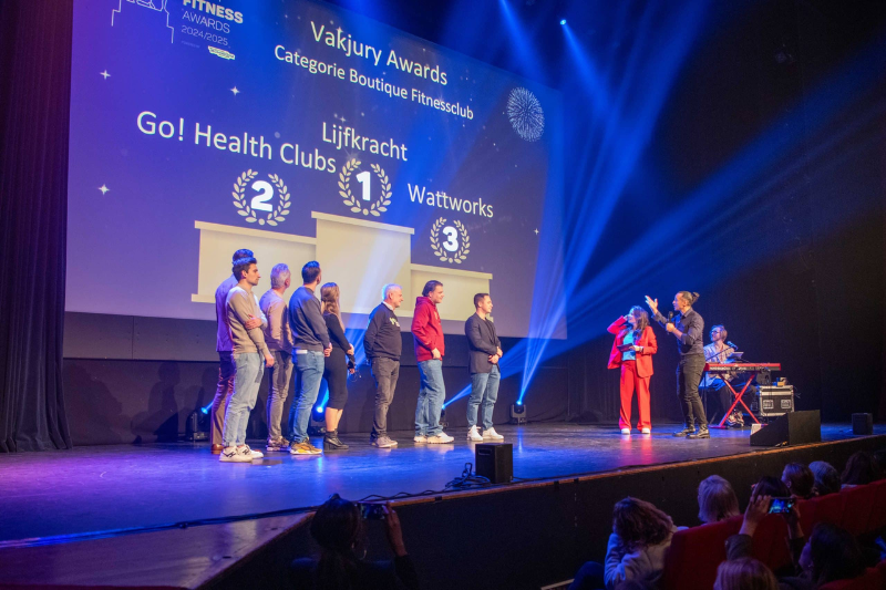 Uitreiking Dutch Fitness awards