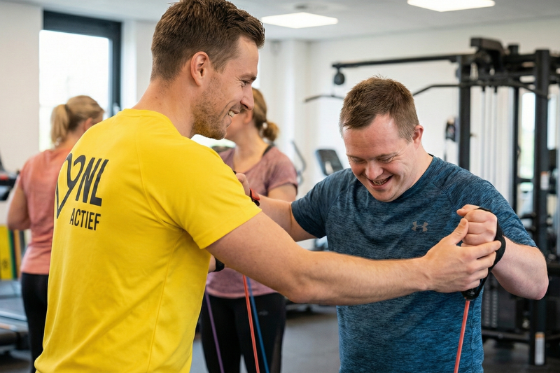 Aangepast sporten met allerlei maatschappelijke organisaties zoals Gehandicaptensport Nederland